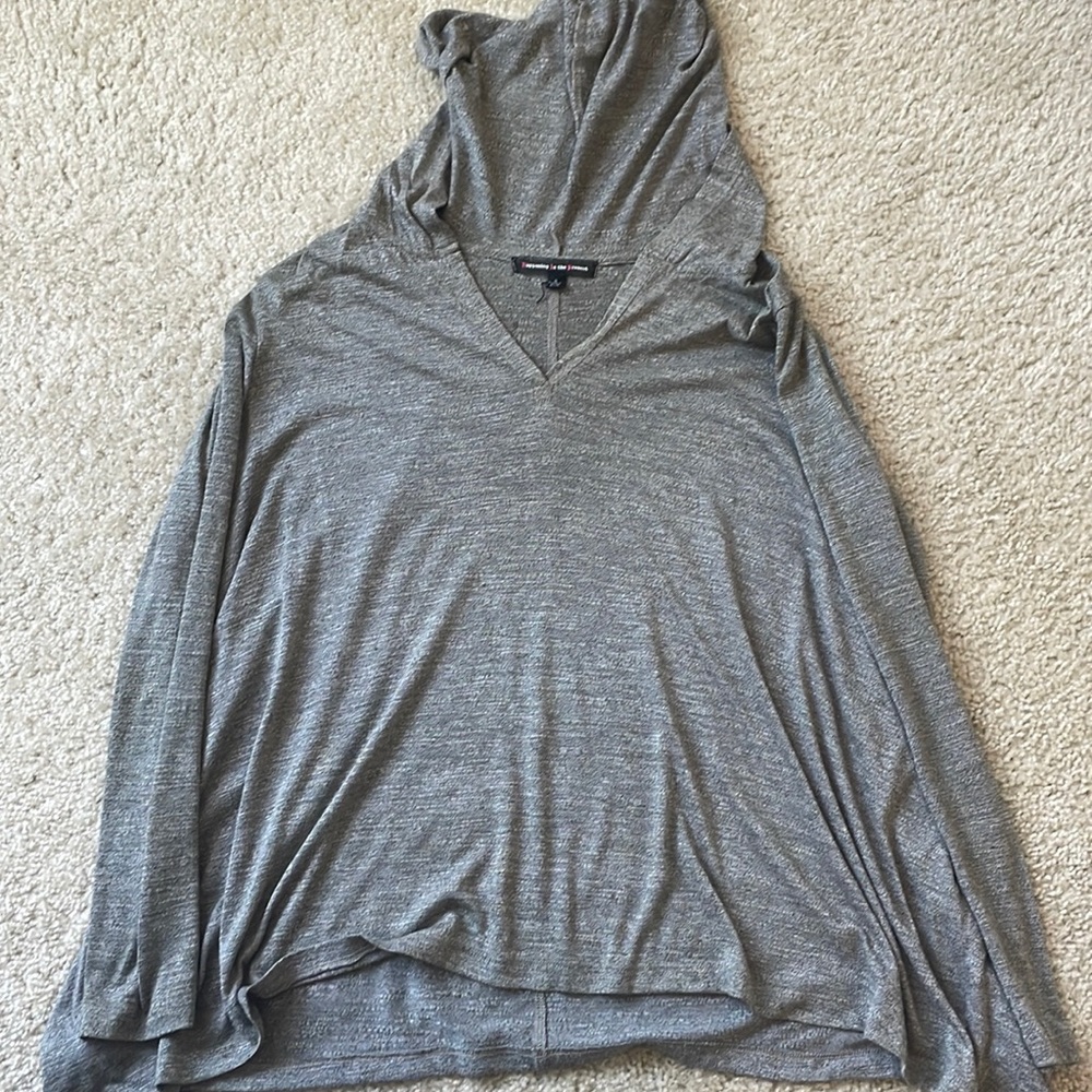 Long-Sleeve Hooded Shirt